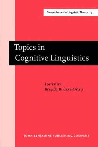 Topics in Cognitive Linguistics
