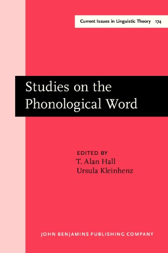 Studies on the Phonological Word