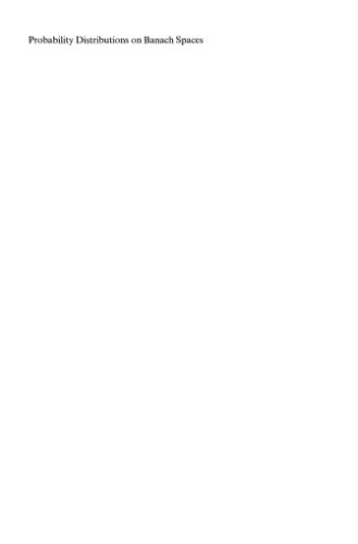 Probability distributions on Banach spaces