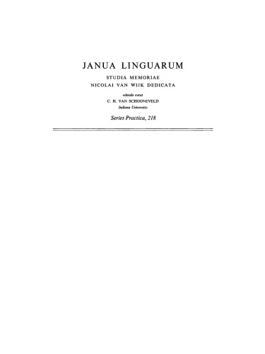 Handbook of the Middle English Grammar: Phonology