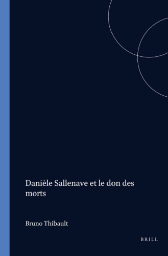 Danièle Sallenave et le don des morts