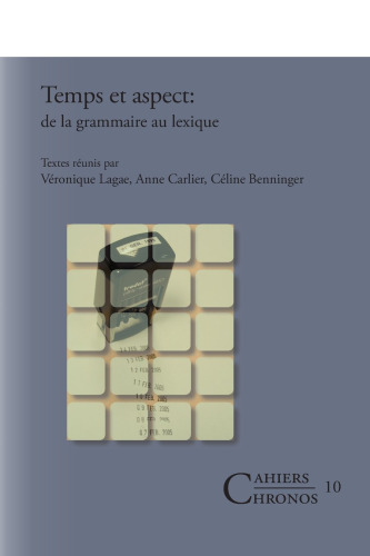 Temps et aspect: de la grammaire au lexique