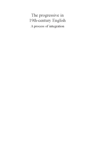 The Progressive in 19th-Century English: A Process of Integration