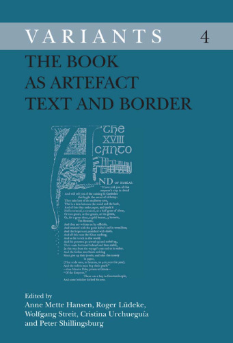 The Book as Artefact: Text and Border (Variants 4)
