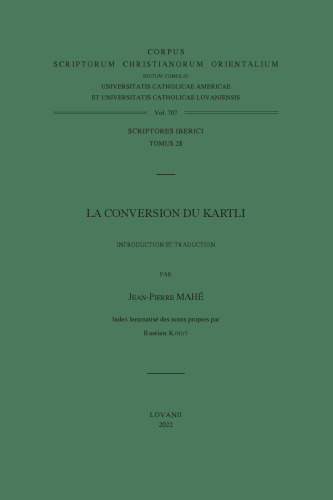 La Conversion Du Kartli. V.
