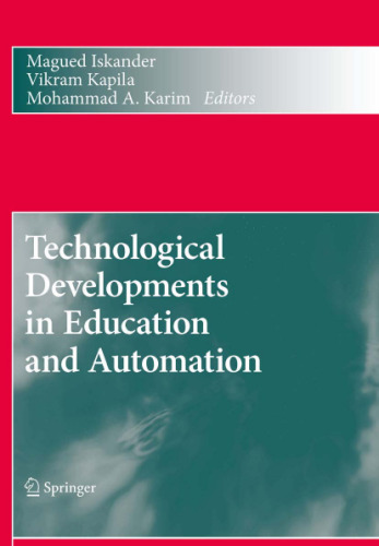 Technological Developments in Education and Automation