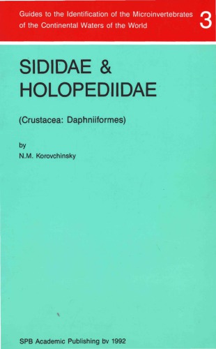 Guides to the identification of the microinvertebrates of the continental waters of the world