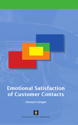 Emotional Satisfaction of Customer Contacts (UvA Dissertations)