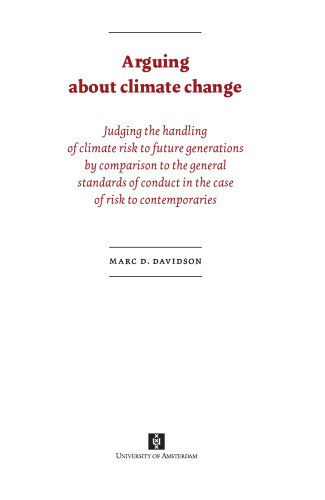 Arguing about climate change (UvA-Proefschriften)