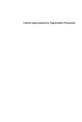 Uniform Approximations by Trigonometric Polynomials