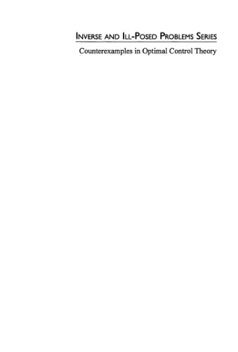Counterexamples in Optimal Control Theory