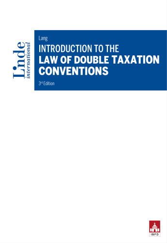 Introduction to the Law of Double Taxation Conventions, 3rd edition