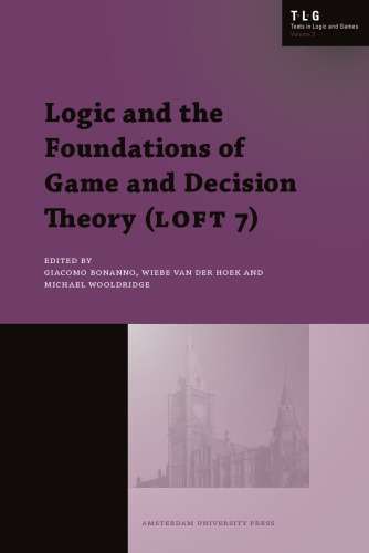 Logic and the foundations of game and decision theory (LOFT 7)