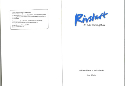 Rivstart: A1+A2 ovningsbok