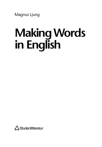 Making Words In English