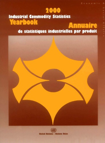 2000 Industrial Commodity Statistics Yearbook