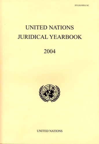 United Nations Juridical Yearbook 2004