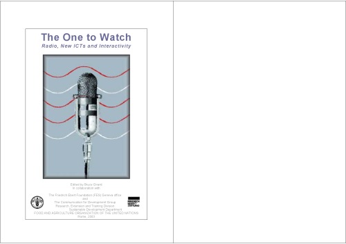 One to Watch: Radio, New ICTs and Interactivity