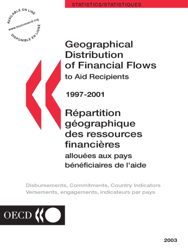 Geographical Distribution of Financial Flows to Aid Recipients Repartition Geographique Des Ressources Financieres Allouees Aux Pays Benegiciaires de: ... of Financial Flows to Aid Recipients)