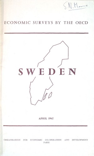 OECD Economic Surveys: Sweden 1962