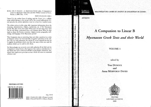 A Companian to Linear B