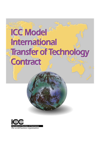 Icc Model International Transfer of Technology Contract