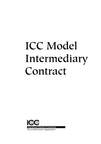 ICC Model Occasional Intermediary Contract
