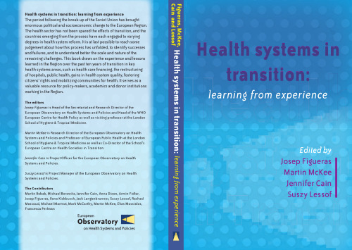 Health Systems in Transition : Learning From Experience