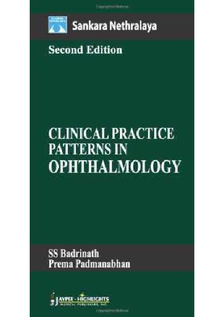 Sankara Nethralaya Clinical Practice Patterns in Ophthalmology