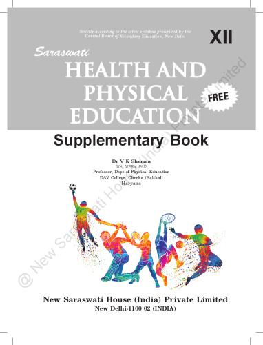 Health And Physical Education For Class 12 (Examination 2022-2023)