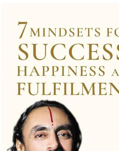 7 Mindsets for Success, Happiness and Fulfilment