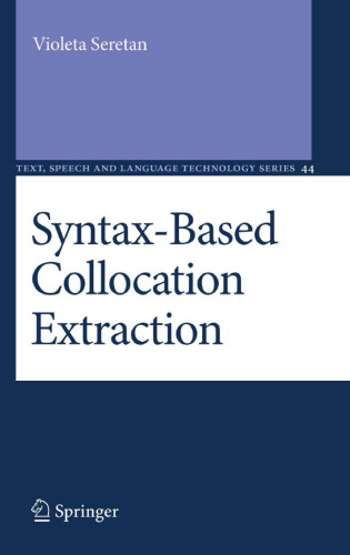 Syntax-Based Collocation Extraction