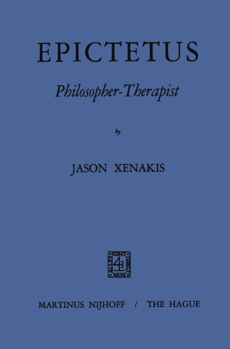Epictetus: Philosopher-Therapist
