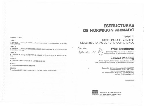 Estructuras de homrmigon armado: Bases para el armado de Estructuras de homrmigon armado