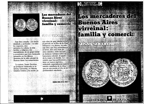 Los mercaderes del Buenos Aires virreinal: familia y comercio
