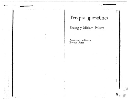 Terapia Guestáltica