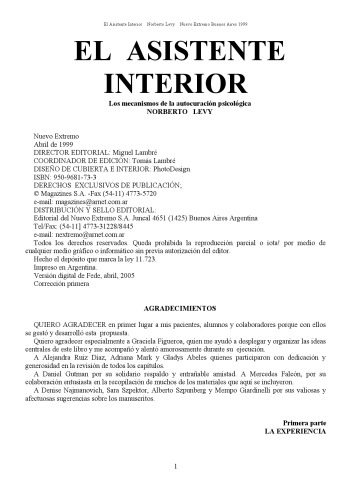 El asistente interior
