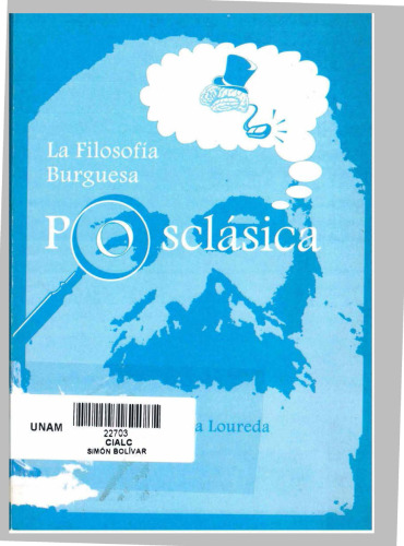 La filosofía burguesa posclásica