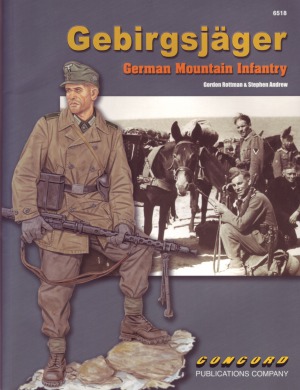 Gebirgsjäger. German Mountain Infantry (Concord 6518)