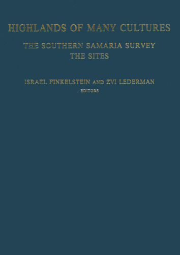 Higland of Many Cultures: Southern Saaria Survey - The Sities
