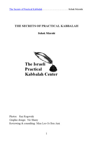The Secrets of Practical Kabbalah: Improving Your Daily Life