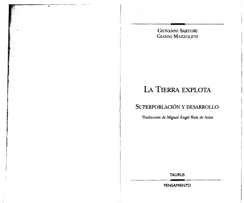 La tierra explota