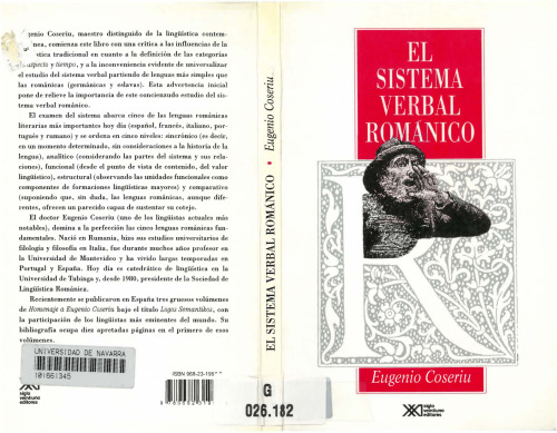 El sistema verbal románico