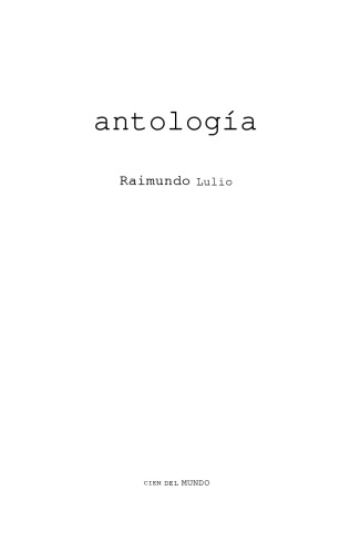 Antología