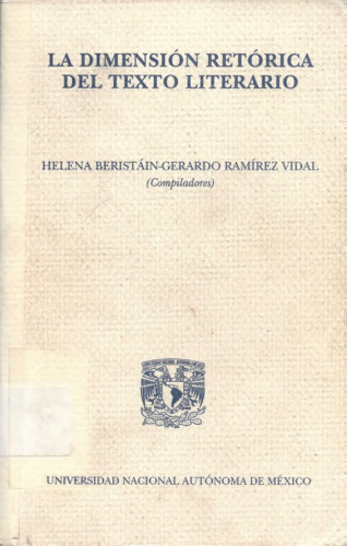 La dimensión retórica del texto literario