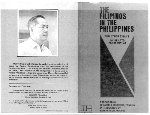 The Filipinos in the Philippines, and other essays.