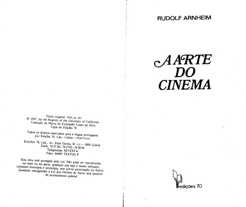 A arte do cinema