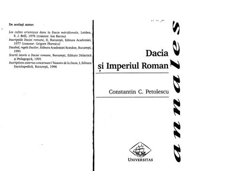 Dacia si Imperiul Roman