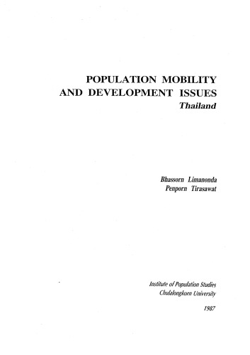 Population mobility and development issues: Thailand