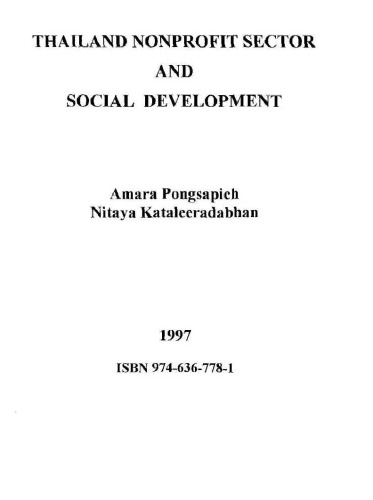 Thailand Nonprofit Sector and Social Development
